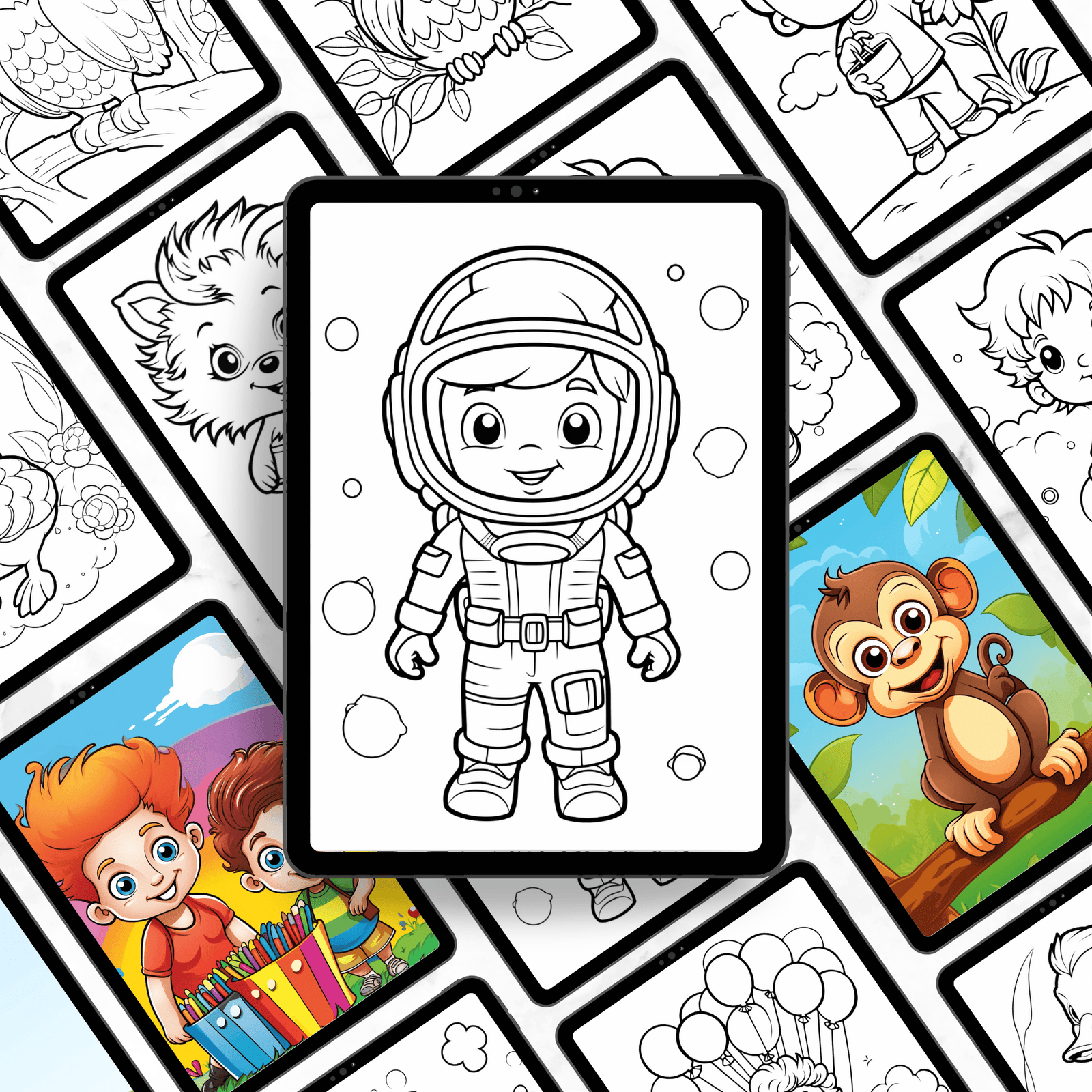 حزمة التلوين الممتعة للأطفال – 3 كتب بسعر كتاب واحد! - الصورة 3